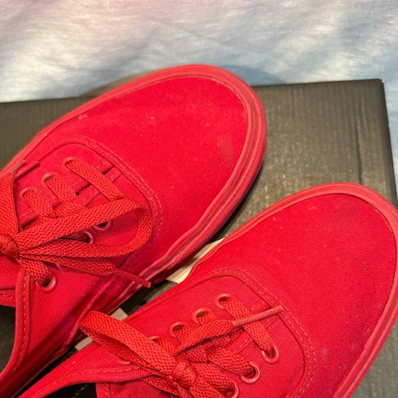 Vans Bold Red Men's Sneakers - Picture 6 of 8